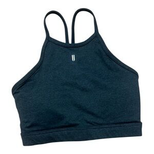 NOBULL NWT High Neck Sports Bra Teal Blue Green Size XS Activewear Gym Perfoance